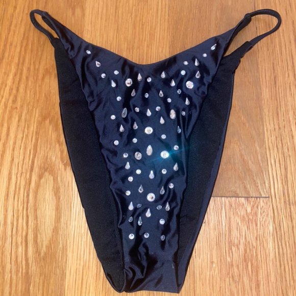 HIGH WAIST BIKINI BOTTOMS - Picture 1 of 1